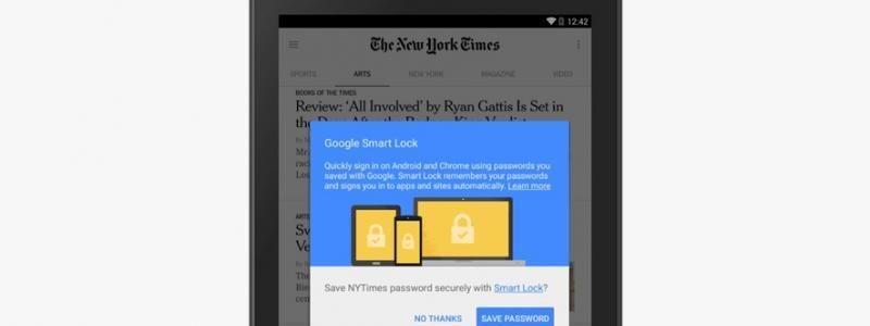 Introducing Smart Lock For Passwords: Google’s New Password Manager For Android Apps