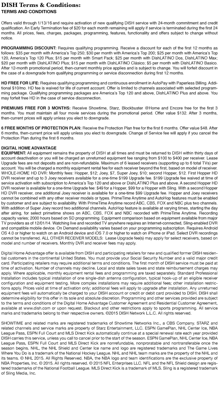 Dish Network Packages Comparison Chart